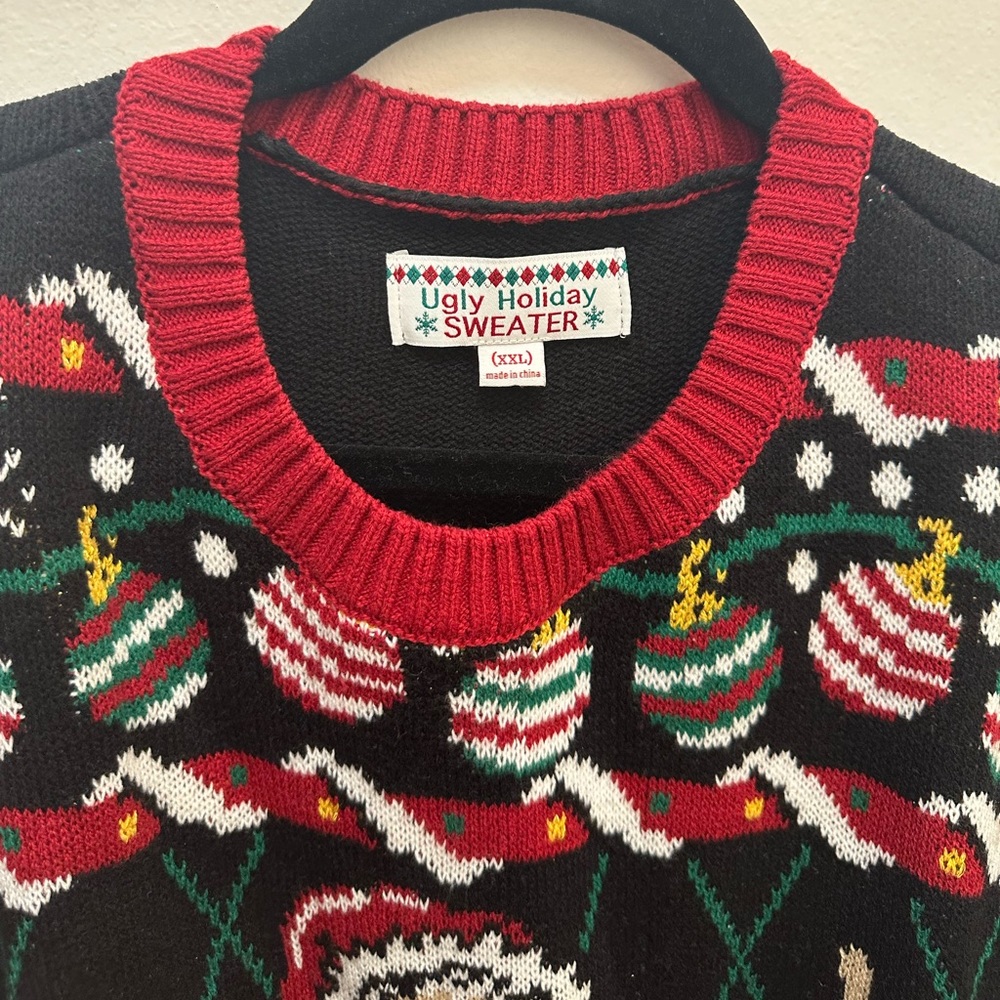 Ugly Christmas sweater, men’s size xxl